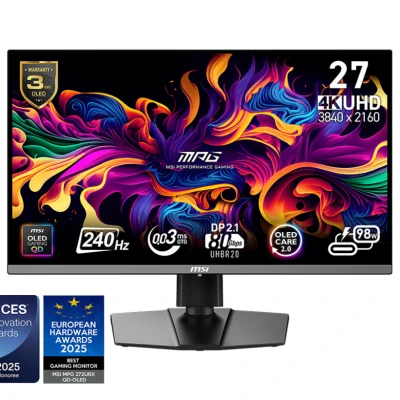 Монитор MSI 26.5" MPG 272URX QD-OLED 2xHDMI (9S6-3CD79A-054)