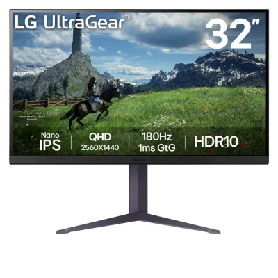 Монітор LG 31.5" 32GS85Q-B 2xHDMI (32GS85Q-B)