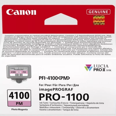 Картридж струменевий Canon PFI-4100 imagePROGRAF PRO-1100 Photo Magenta (6782C001)
