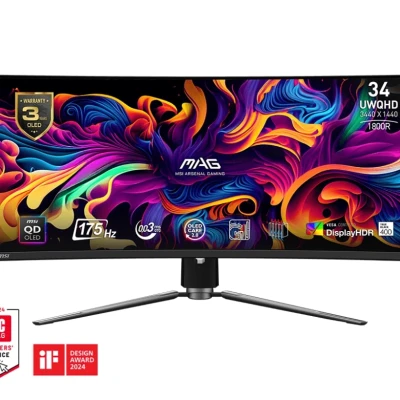 Монитор MSI 34" MAG 341CQP 2xHDMI (9S6-3DD04T-031)