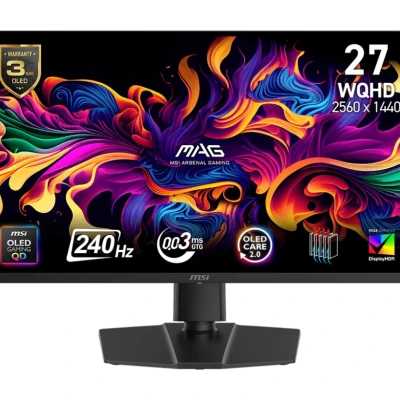 Монитор MSI 26.5" MAG 273QP-X24 2xHDMI (9S6-3CE69H-010)