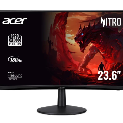 Монитор Acer 23.6" ED240QS3bmiipx 2*HDMI (UM.UE0EE.301)
