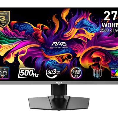 Монитор MSI 26.5" MAG 272QP QD-OLED-X50 2xHDMI (9S6-3CD79A-032)