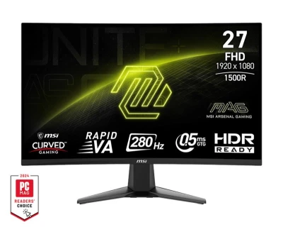 Монітор MSI 27" MAG 276CXF 2xHDMI (9S6-3CE01M-014)