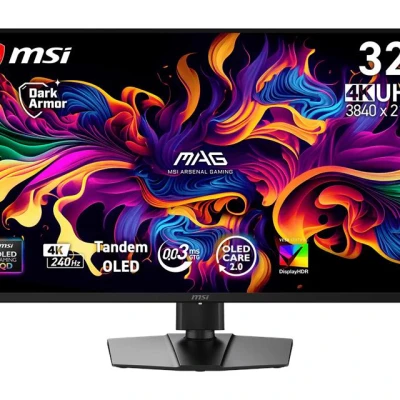 Монитор MSI 31.5" MAG 321UP QD-OLED-X24 2xHDMI (9S6-3DD29A-076)