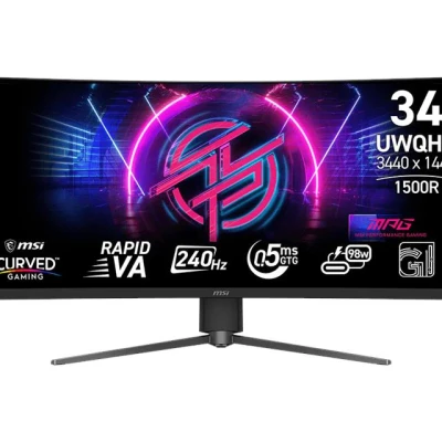 Монитор MSI 34" MPG 346CQRF X24 2xHDMI (9S6-3DD94M-001)